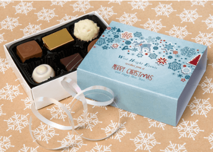 Order Personalised Chocolates A Week Before Christmas? Yes!
