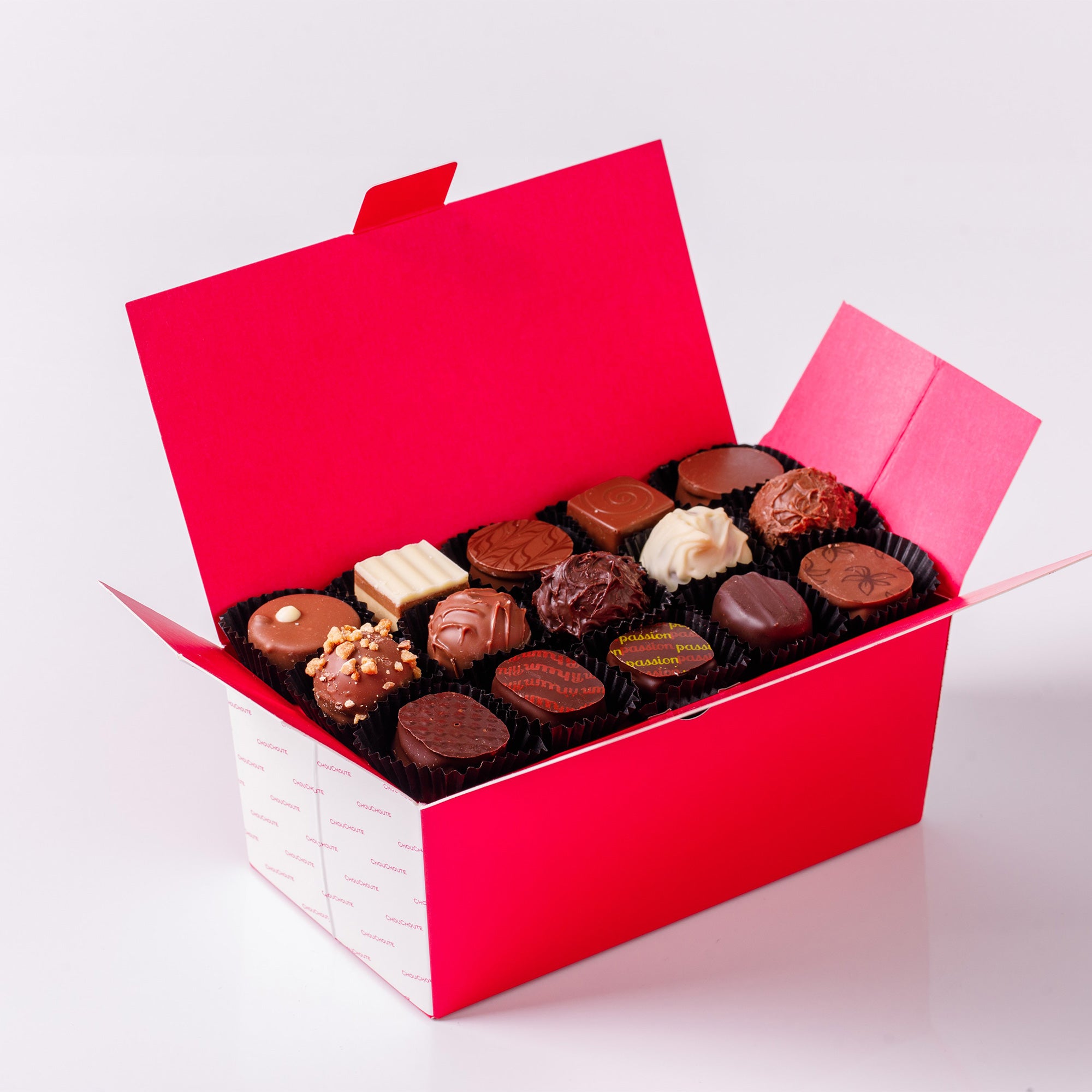 Ballotin 42 Chocolates Assortment Alcohol-Free