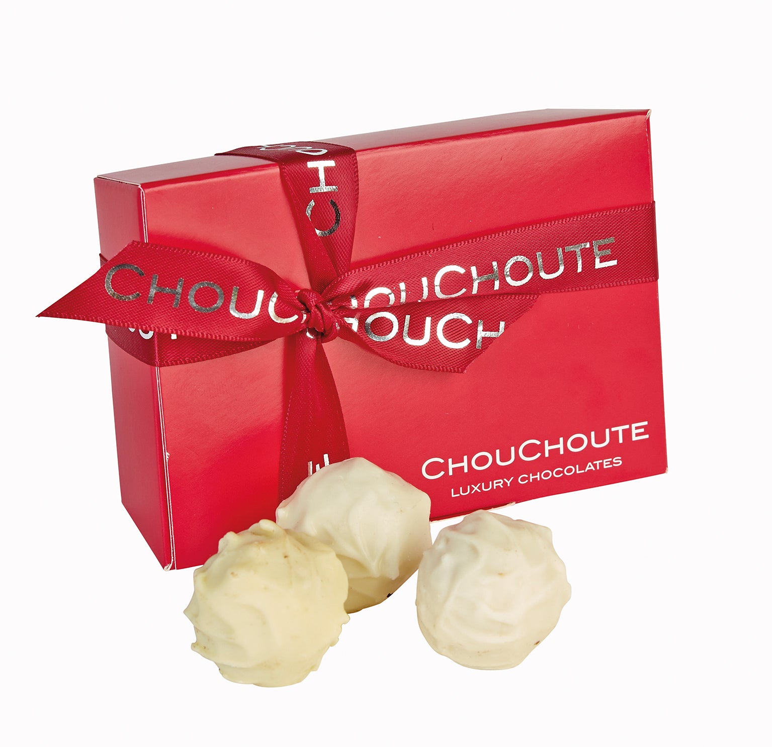 Ballotin 6 White Chocolate Truffles