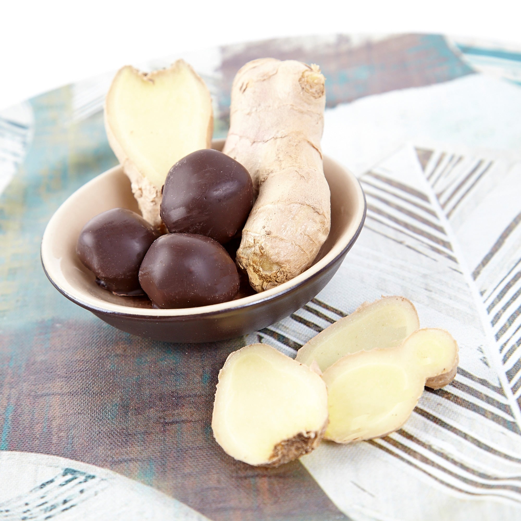 Ballotin Dark Chocolate Gingers 250g
