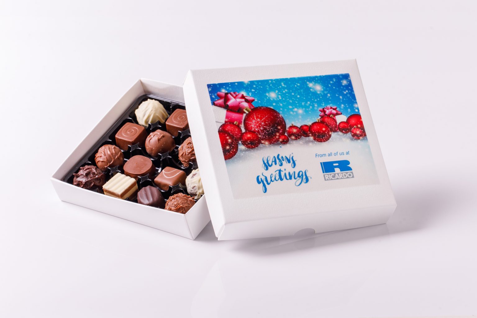 Ideas For Personalised Christmas Chocolates & Hamper Gifts
