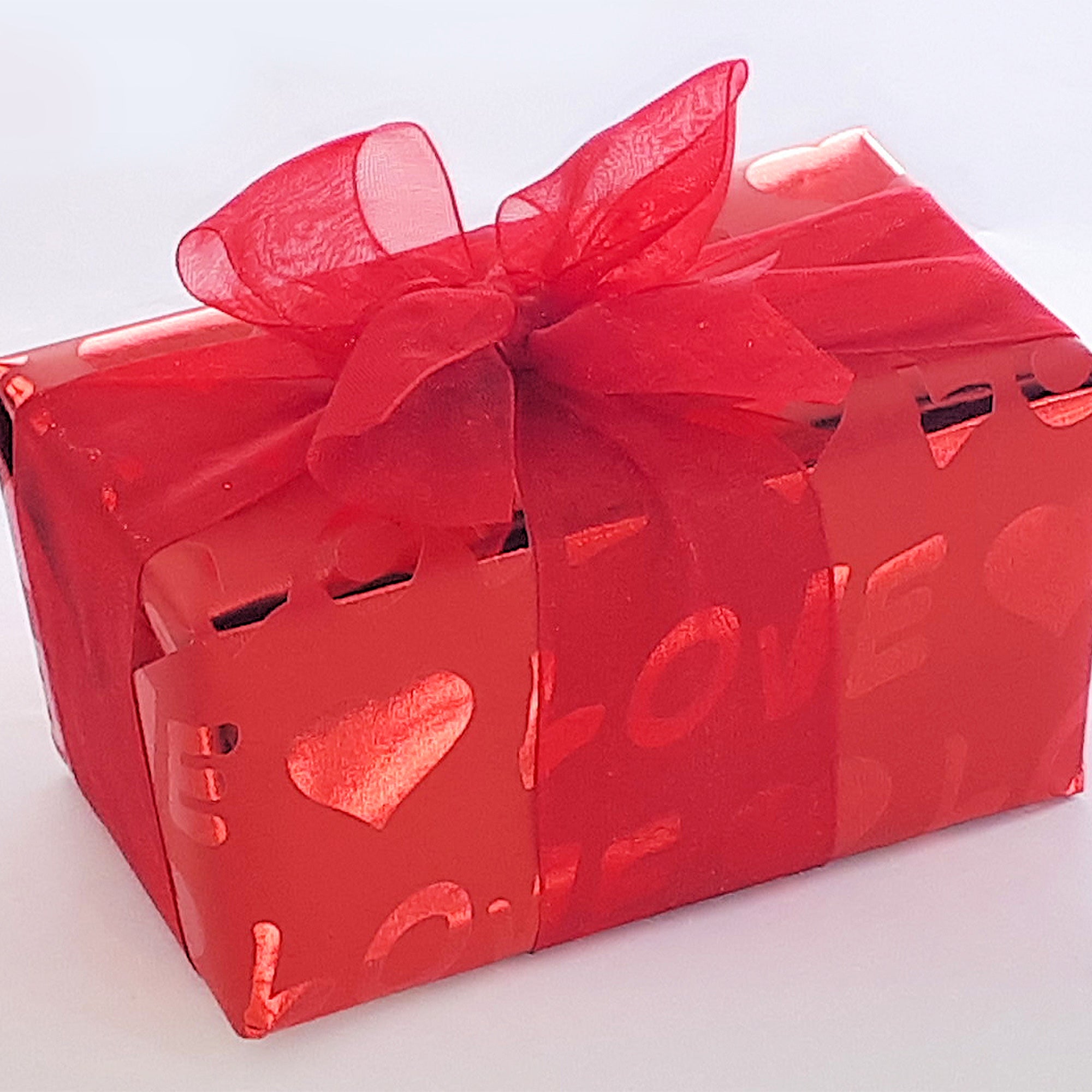 Ballotin 14 Dark Chocolates Love Heart Giftwrap