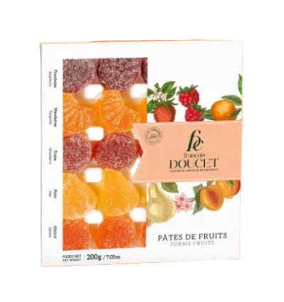 François Doucet Pâtes De Fruits Forme Fruits