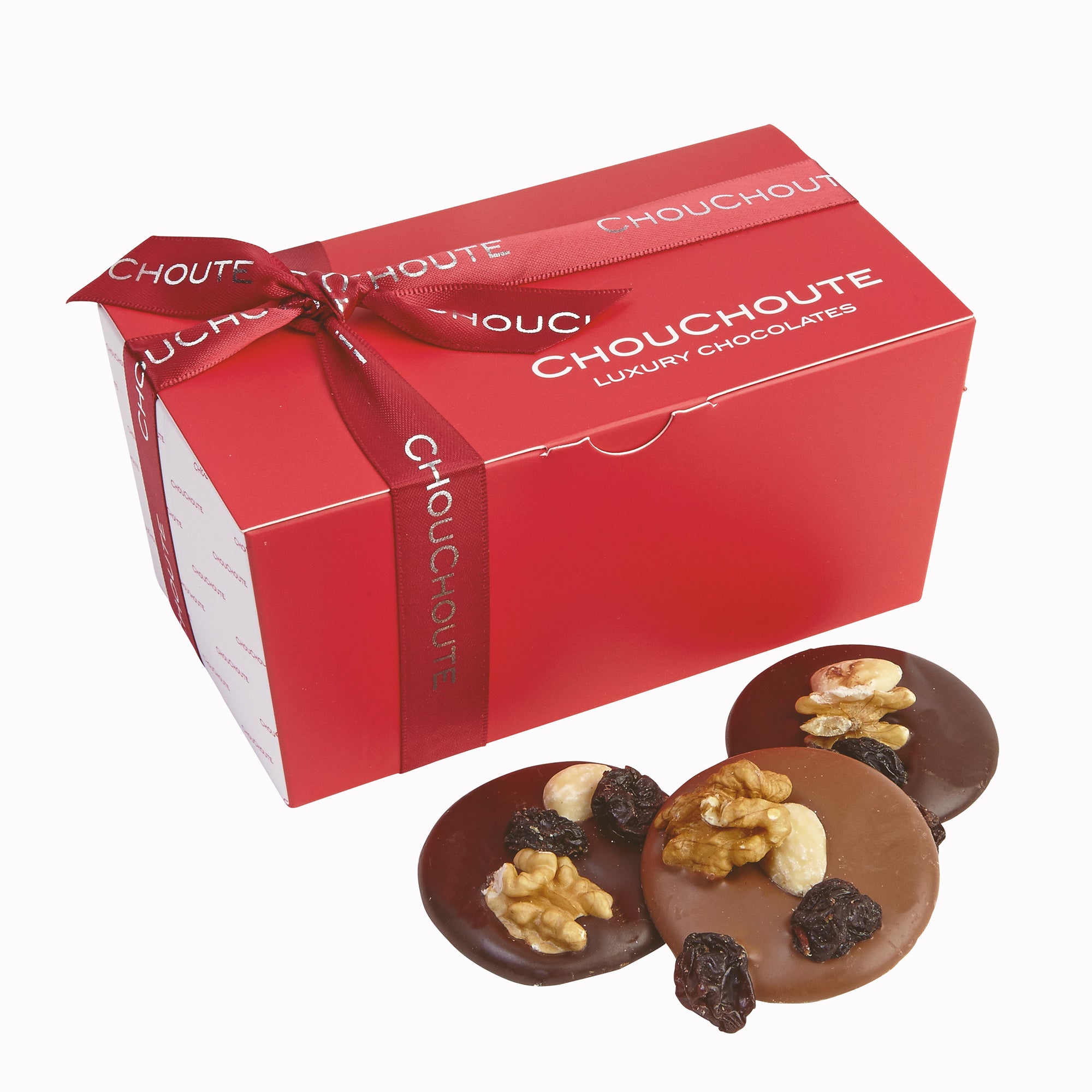 Ballotin Milk & Dark Chocolate Mendiants 500g