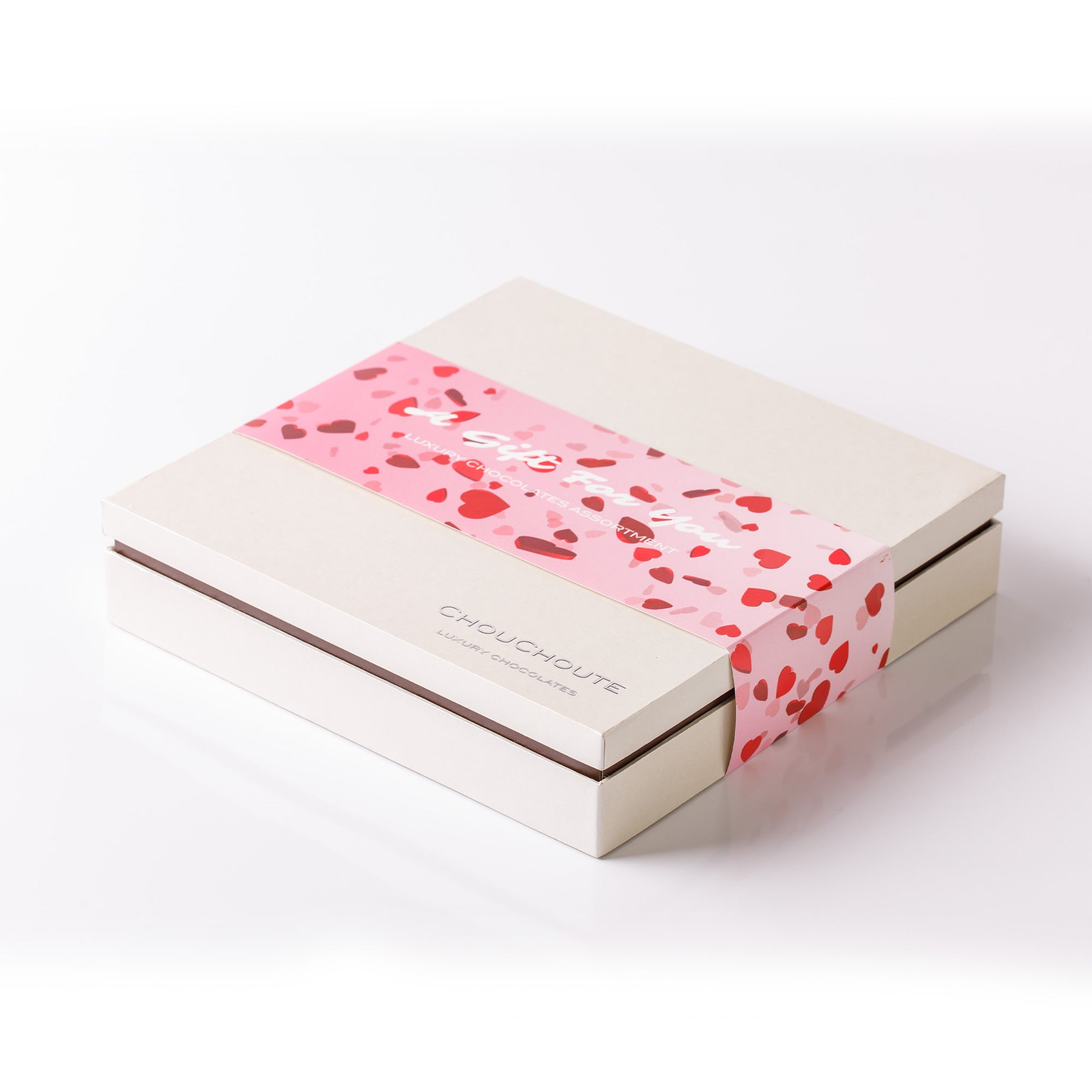 Prestige 25 Milk & Dark Chocolates Love Heart Sleeve